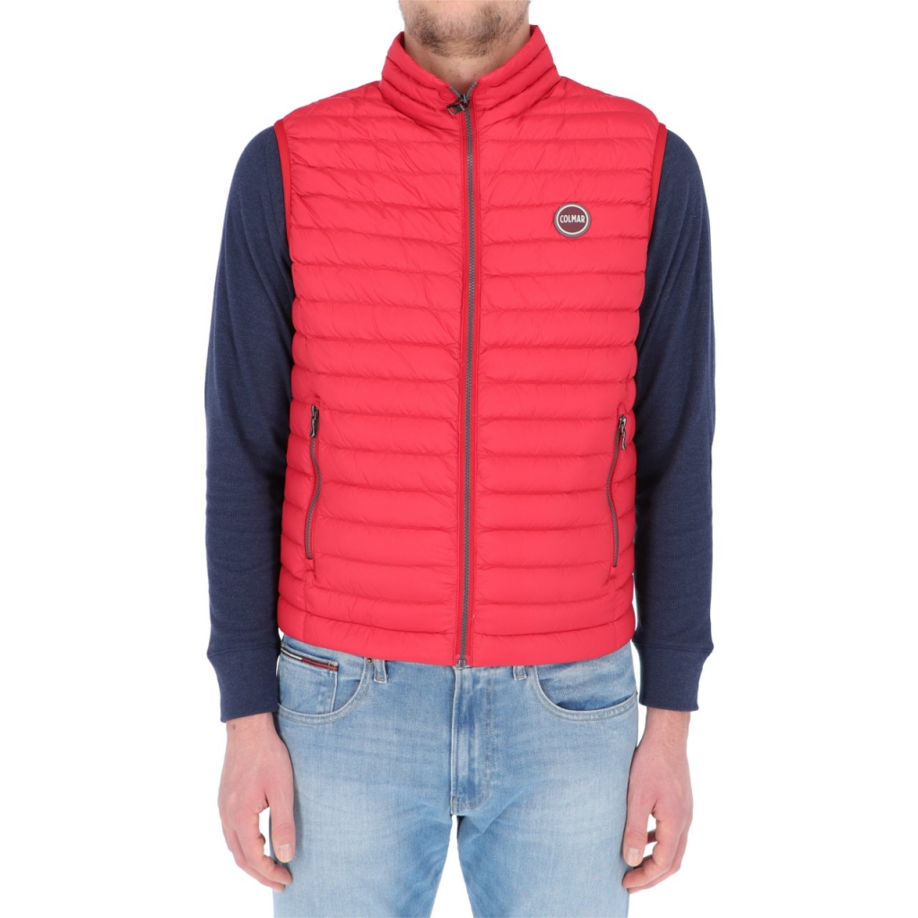 Gilet Colmar Originals Uomo Cappuccio Piuma dOca 193 HERMES RED