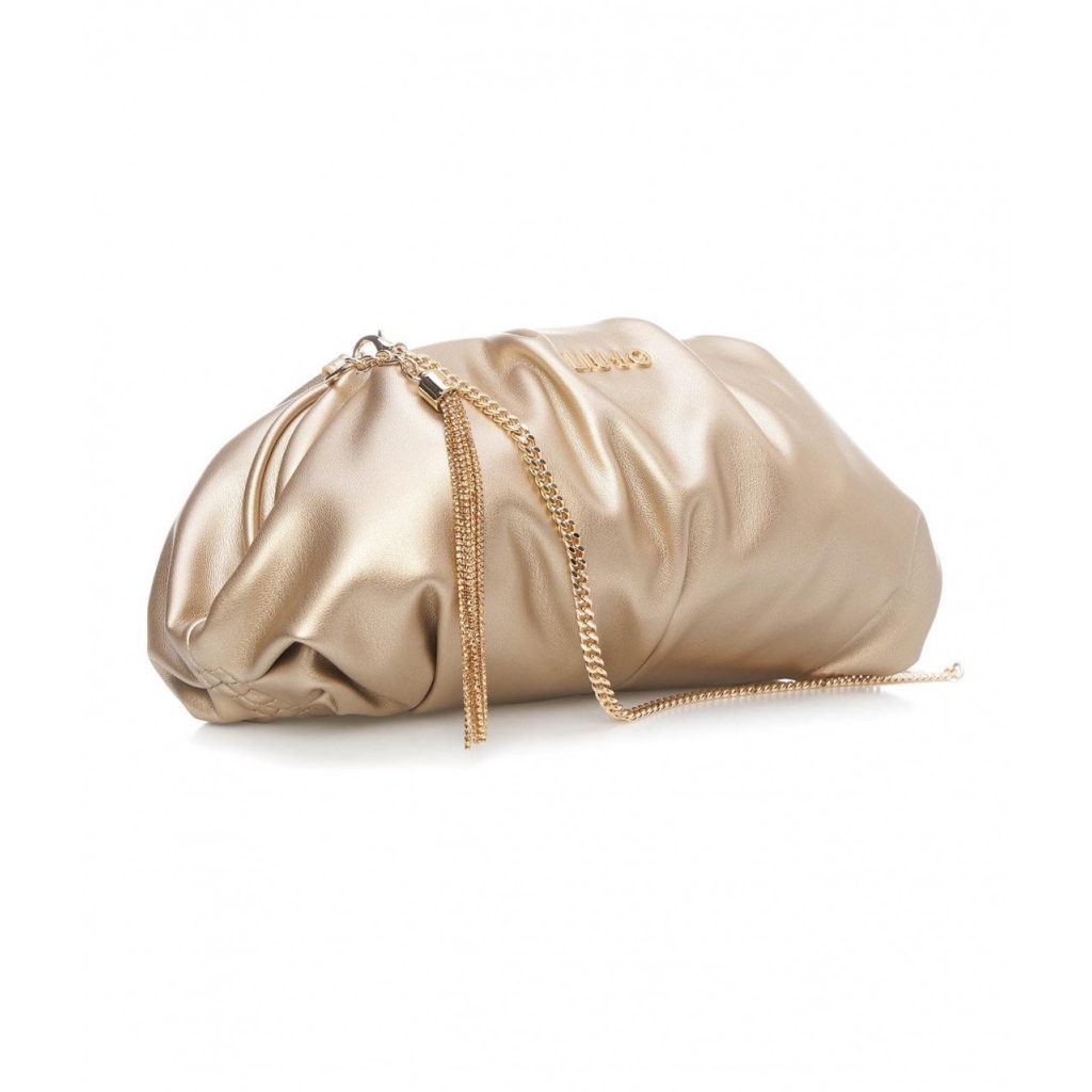 Michael kors - Puffer bag con logo oro - Pochette