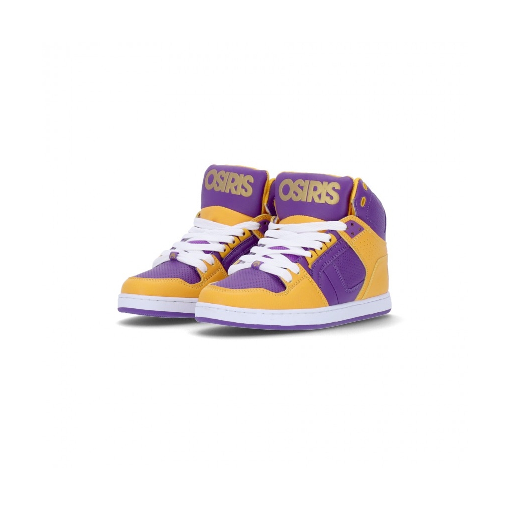 scarpe skate uomo nyc 83 clk PURPLE/YELLOW