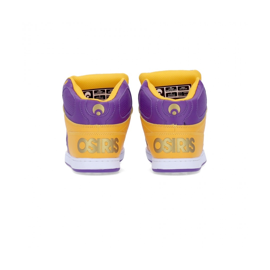 scarpe skate uomo nyc 83 clk PURPLE/YELLOW