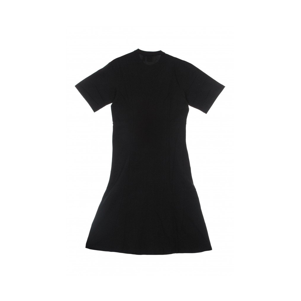 vestito donna long tee dress BLACK