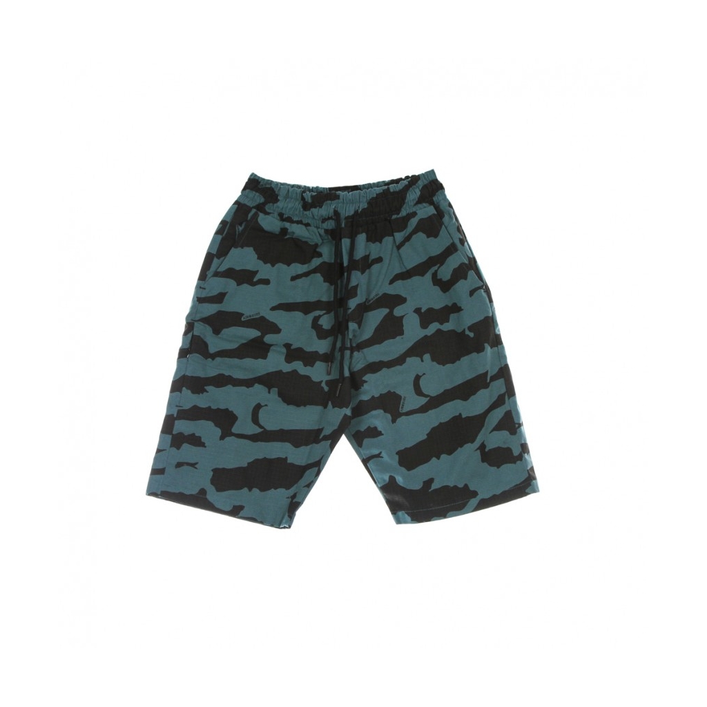 pantalone corto uomo retrofuture shorts TEAL CAMO