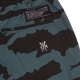 pantalone corto uomo retrofuture shorts TEAL CAMO