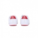 scarpa bassa uomo continental 80 stripes CLOUD WHITE/COLLEGIATE RED/GREY THREE