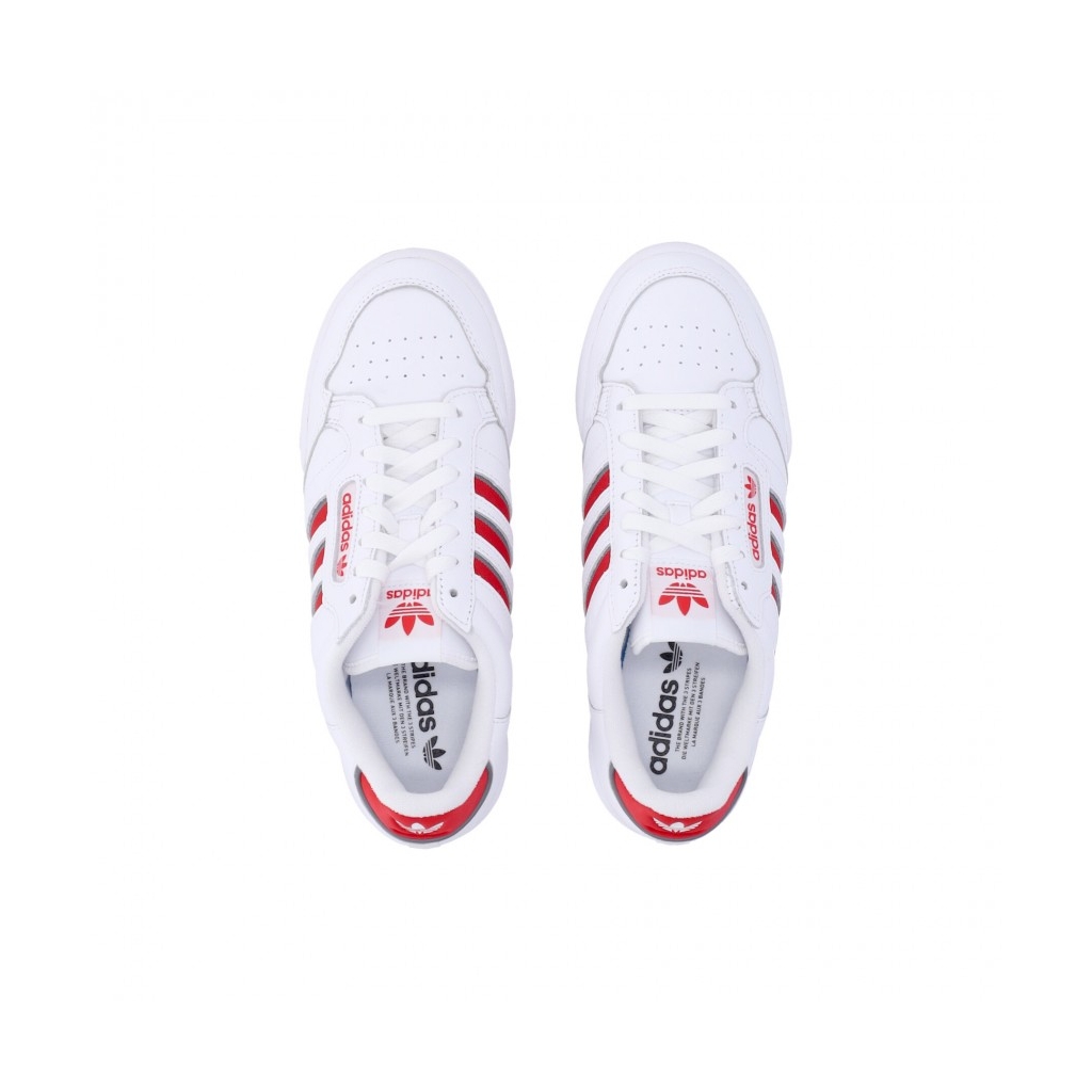 scarpa bassa uomo continental 80 stripes CLOUD WHITE COLLEGIATE RED GREY THREE