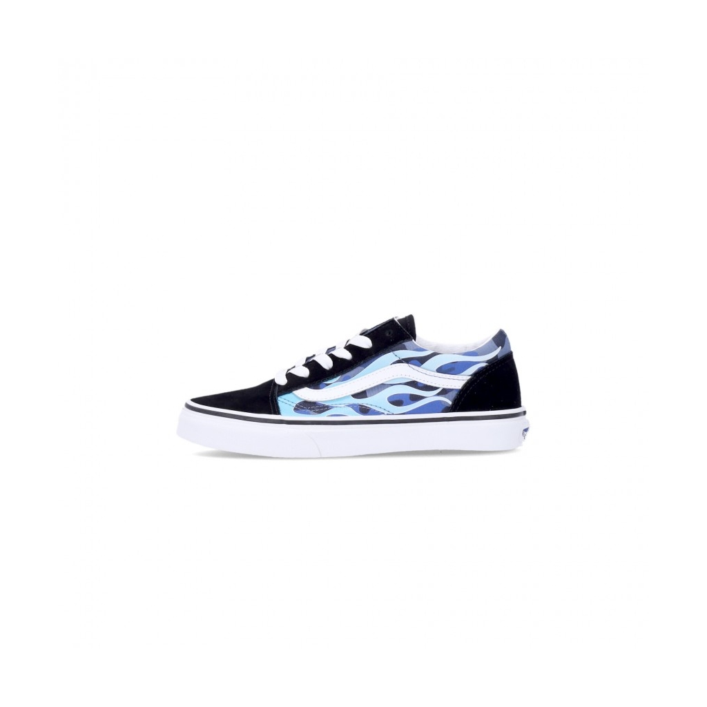 scarpa bassa ragazzo old skool camo flame BLUE/ICE CAMO