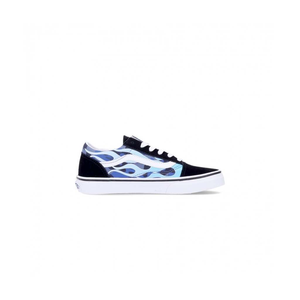 scarpa bassa ragazzo old skool camo flame BLUE/ICE CAMO