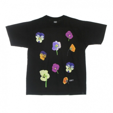 maglietta uomo pressed daisies heavyweight pigment dye tee PIGMENT FADED BLACK