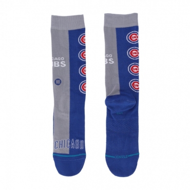 calza media uomo cubs split crew BLUE