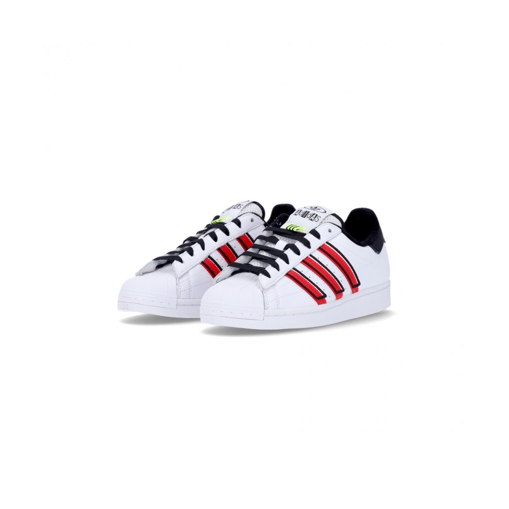 scarpa bassa uomo superstar CLOUD WHITE/VIVID RED/SOLAR YELLOW