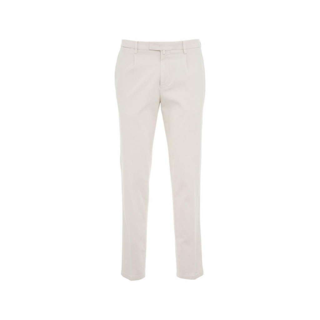 Pantaloni con struttura beige