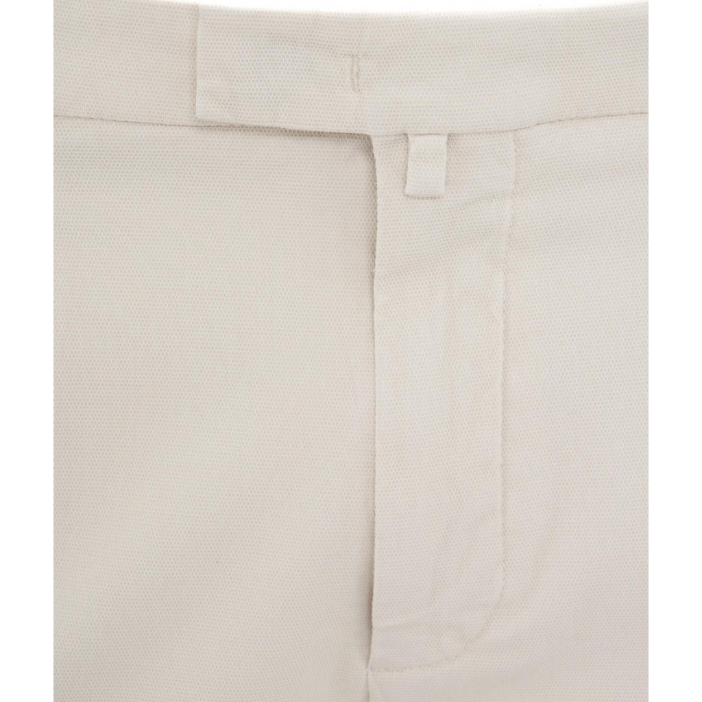 Pantaloni con struttura beige