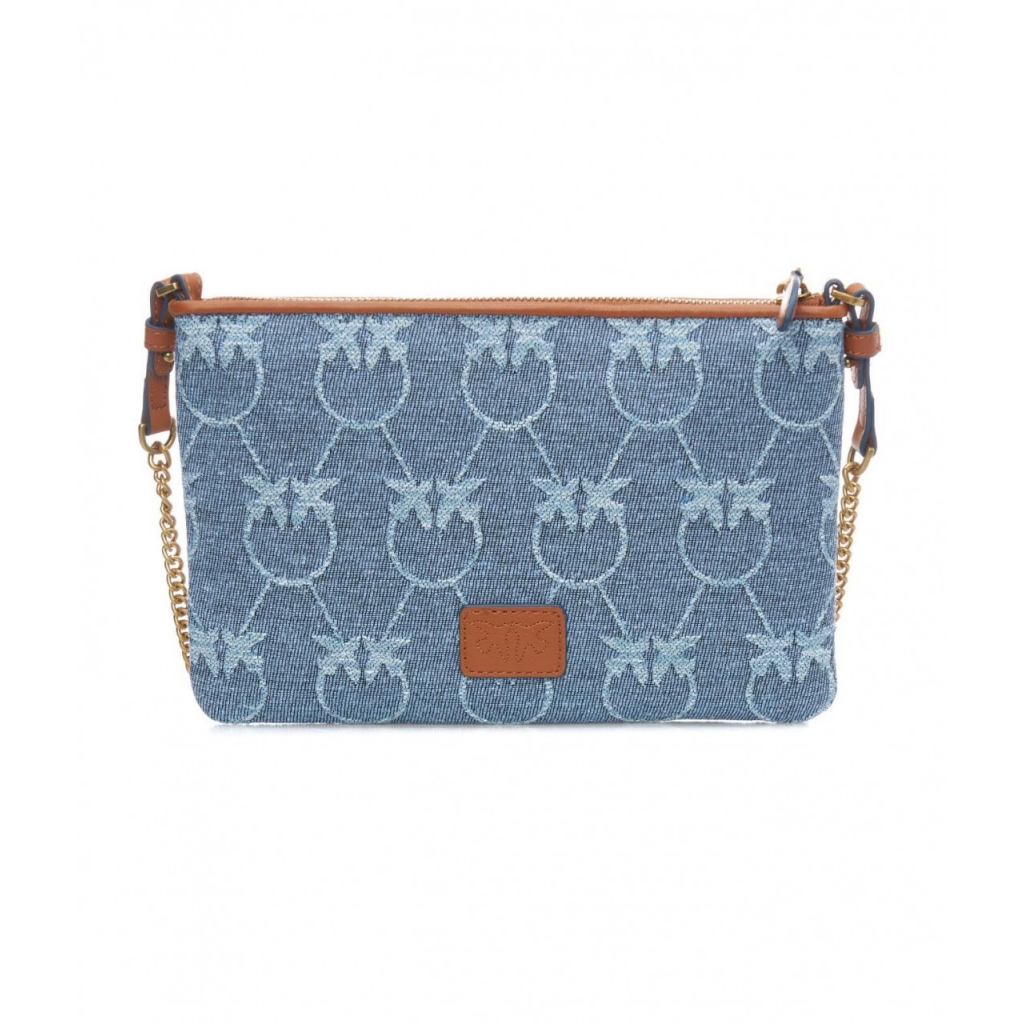 Pochette Flat Denim azzurro