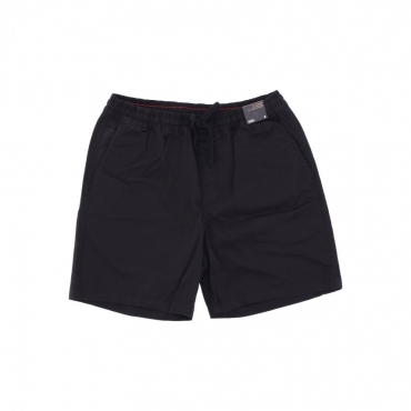 pantalone corto uomo range relaxed elastic short BLACK