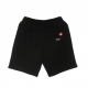 pantalone corto tuta uomo cupids nightmare sweat shorts BLACK