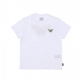 maglietta ragazza fly butter crew WHITE