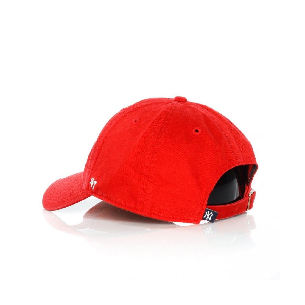 CAPPELLINO VISIERA CURVA MLB CLEAN UP NEYYAN RED/WHITE