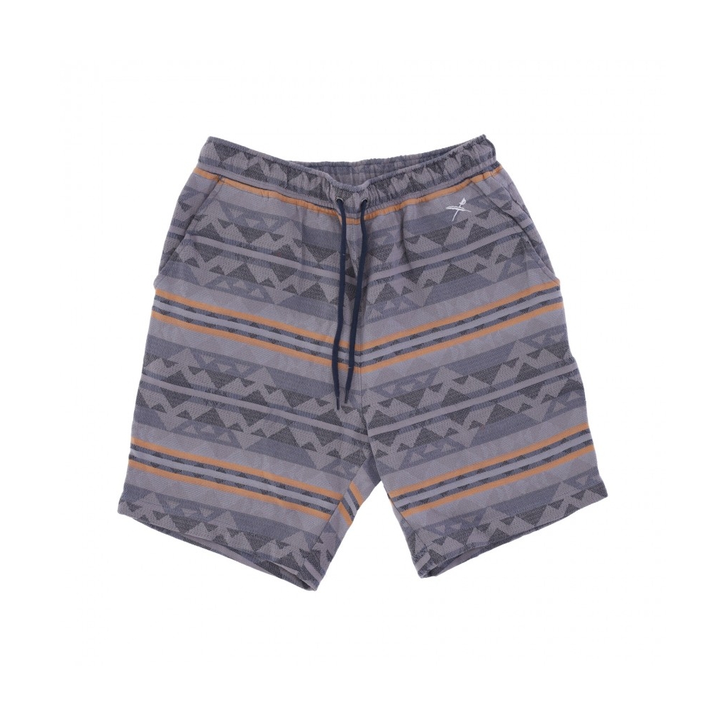 pantalone corto uomo vintachi short GREY/BLUE