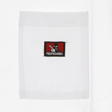 maglietta uomo robber pocket tee WHITE