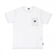 maglietta uomo robber pocket tee WHITE