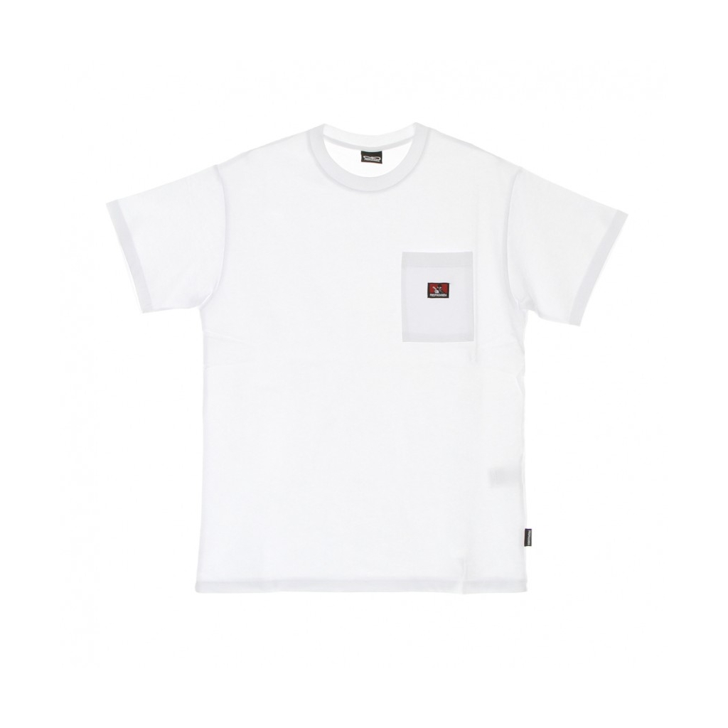 maglietta uomo robber pocket tee WHITE