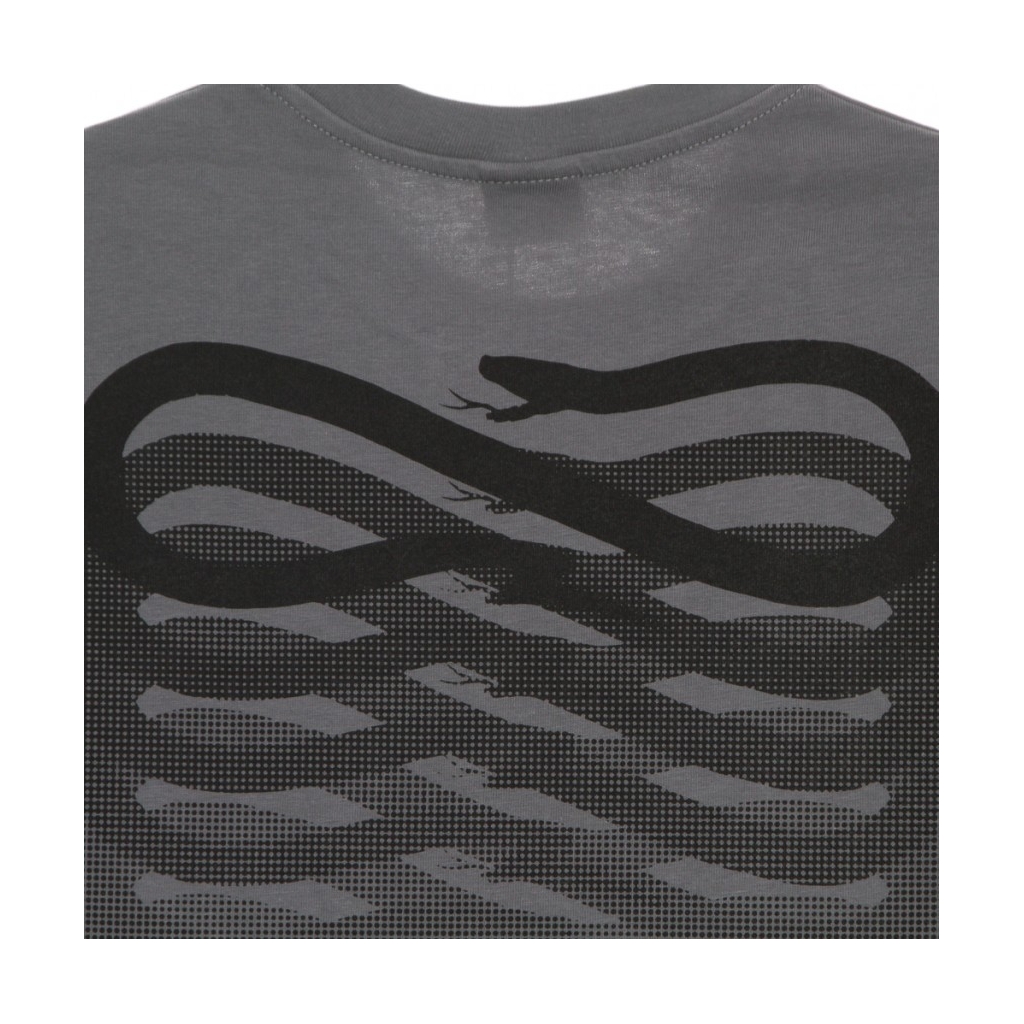 maglietta uomo ribs black tee GREY/BLACK