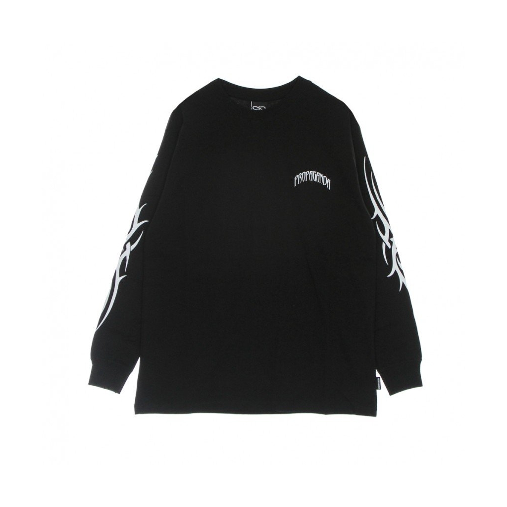 maglietta manica lunga uomo eagle l/s tee BLACK