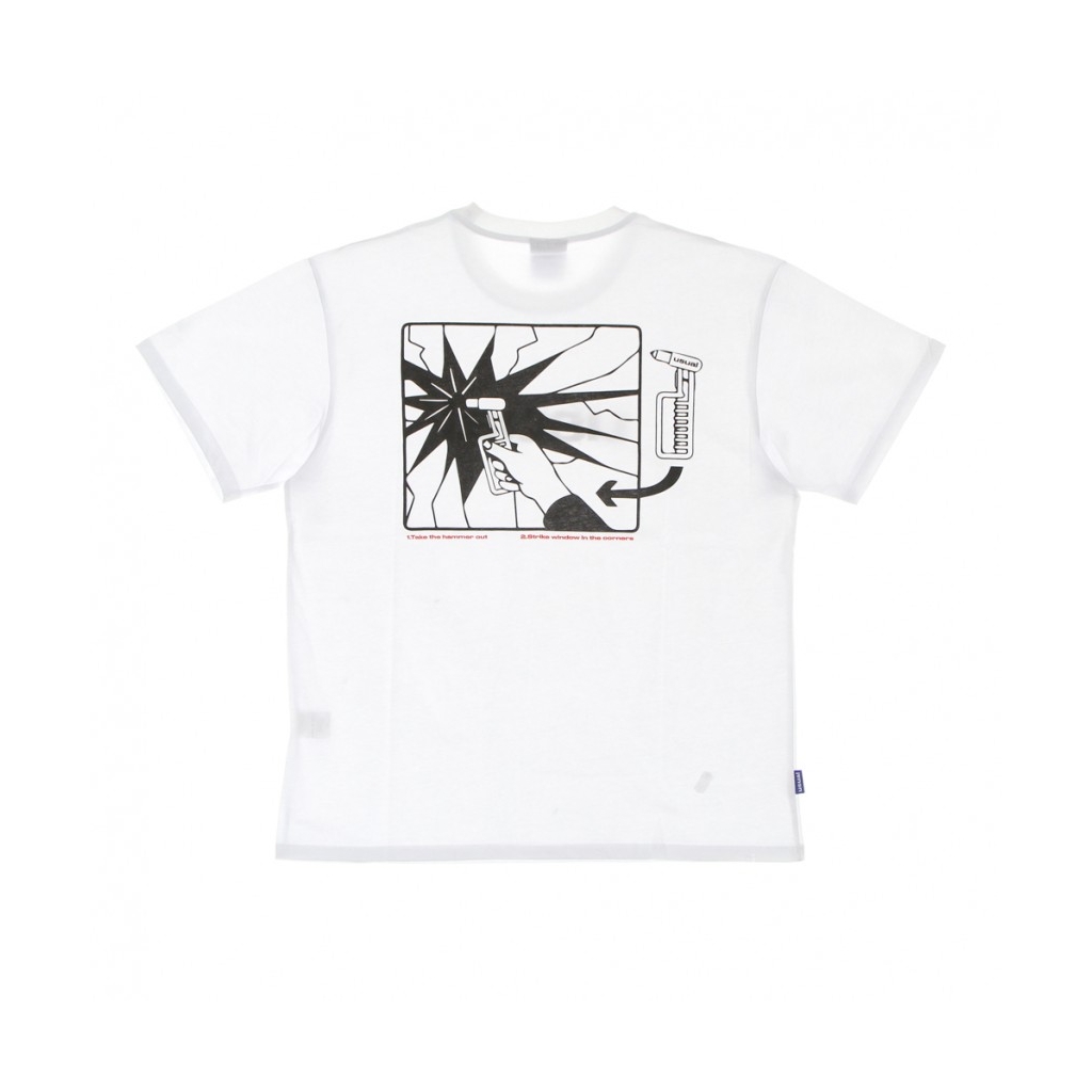 maglietta uomo hammer tee WHITE