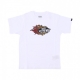 maglietta bambino flame ss WHITE