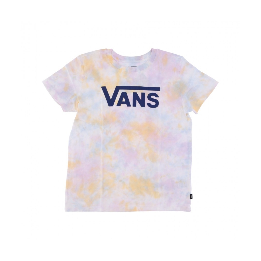 maglietta donna logo wash crew CRADLE PINK TIE DYE