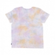 maglietta donna logo wash crew CRADLE PINK TIE DYE
