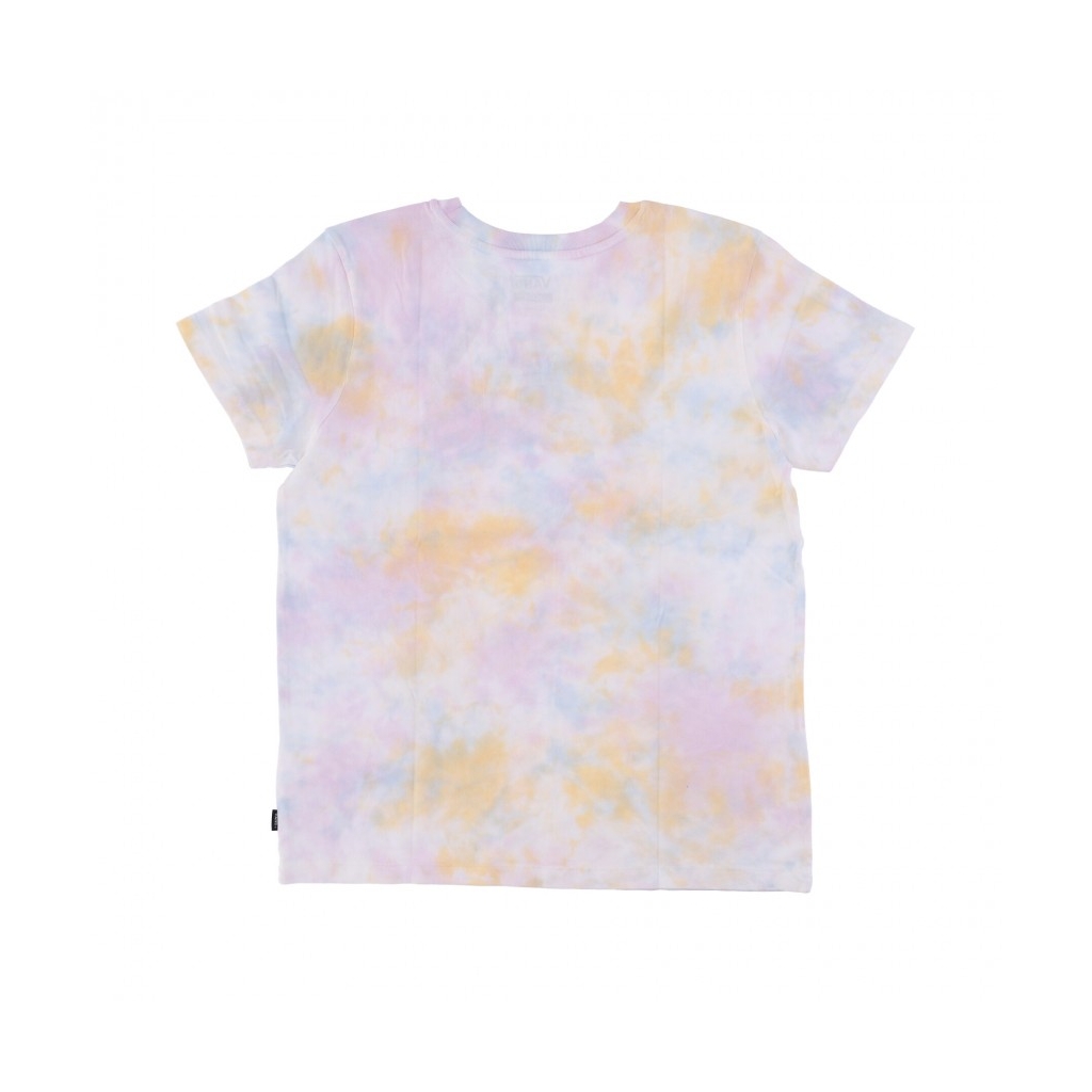 maglietta donna logo wash crew CRADLE PINK TIE DYE