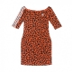 vestito donna dress x rich mnisi TRUE ORANGE