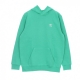 felpa cappuccio uomo essential hoodie HI RES GREEN