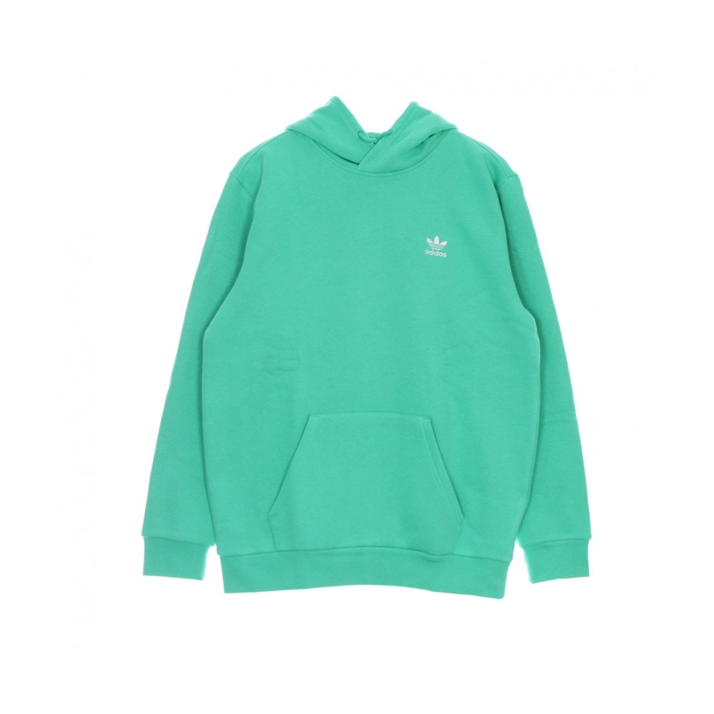 felpa cappuccio uomo essential hoodie HI RES GREEN