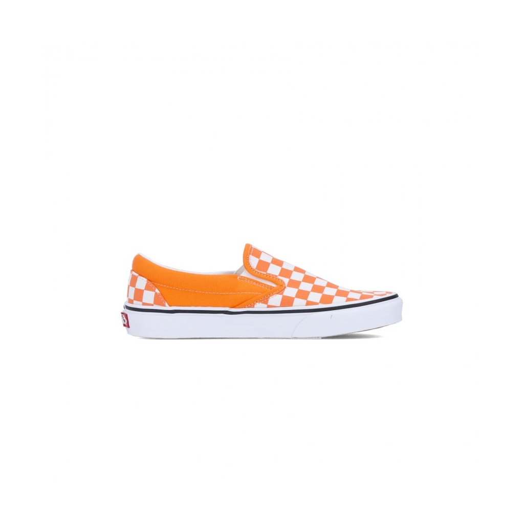 scarpa bassa uomo classic slip-on checkerboard ORANGE TIGER/TRUE WHITE