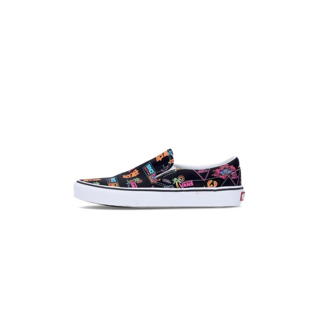 scarpa bassa uomo classic slip-on vans market BLACK/NEON