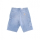 jeans corto uomo ruck single knee short BLUE LIGHT TRUE WASHED