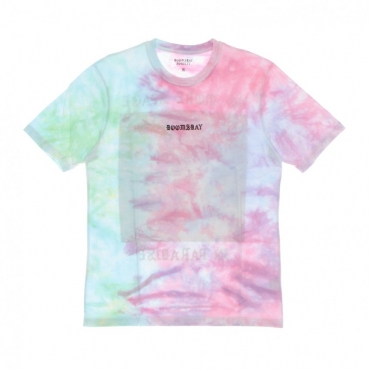 maglietta uomo no more space PINK/GREEN TIE DYE