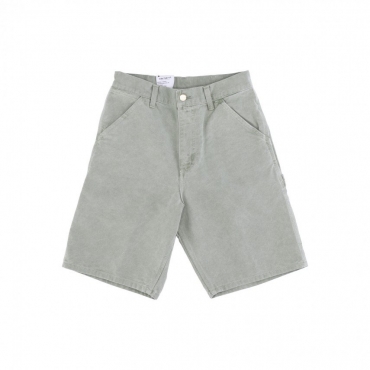pantalone corto uomo single knee short PALE SPEARMINT FADED