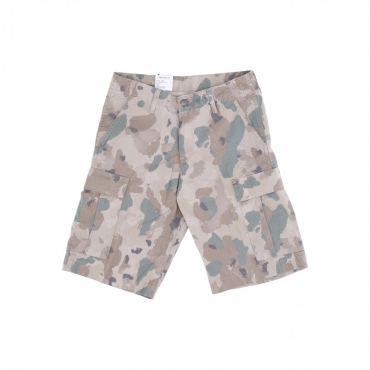 pantalone corto uomo regular cargo short CAMO TIDE/THYME