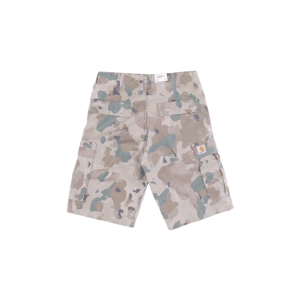 pantalone corto uomo regular cargo short CAMO TIDE/THYME