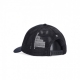 cappellino visiera curva uomo icon mesh cap ALL BLACK