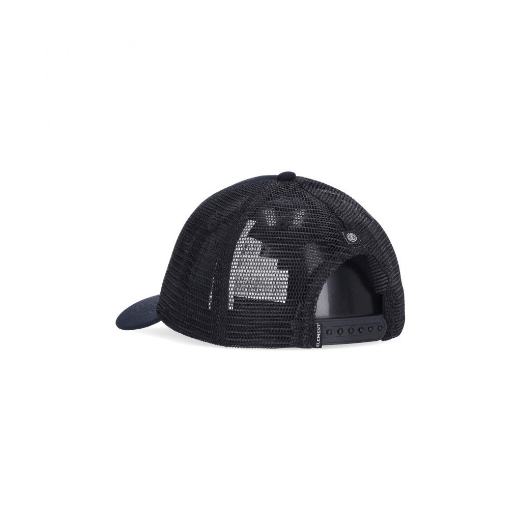 cappellino visiera curva uomo icon mesh cap ALL BLACK