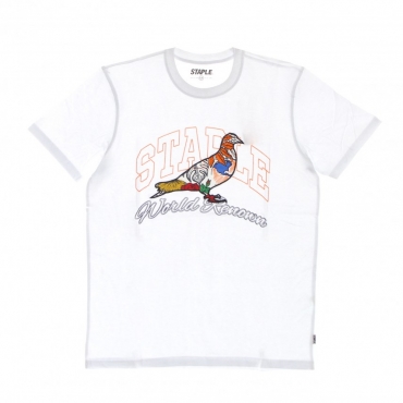 maglietta uomo cypress logo tee WHITE