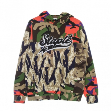 felpa cappuccio uomo triboro logo hoodie CAMO