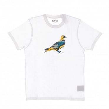 maglietta uomo underhill camo pigeon tee WHITE