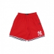 pantaloncino tipo basket uomo mlb back court grafton shorts neyyan RED