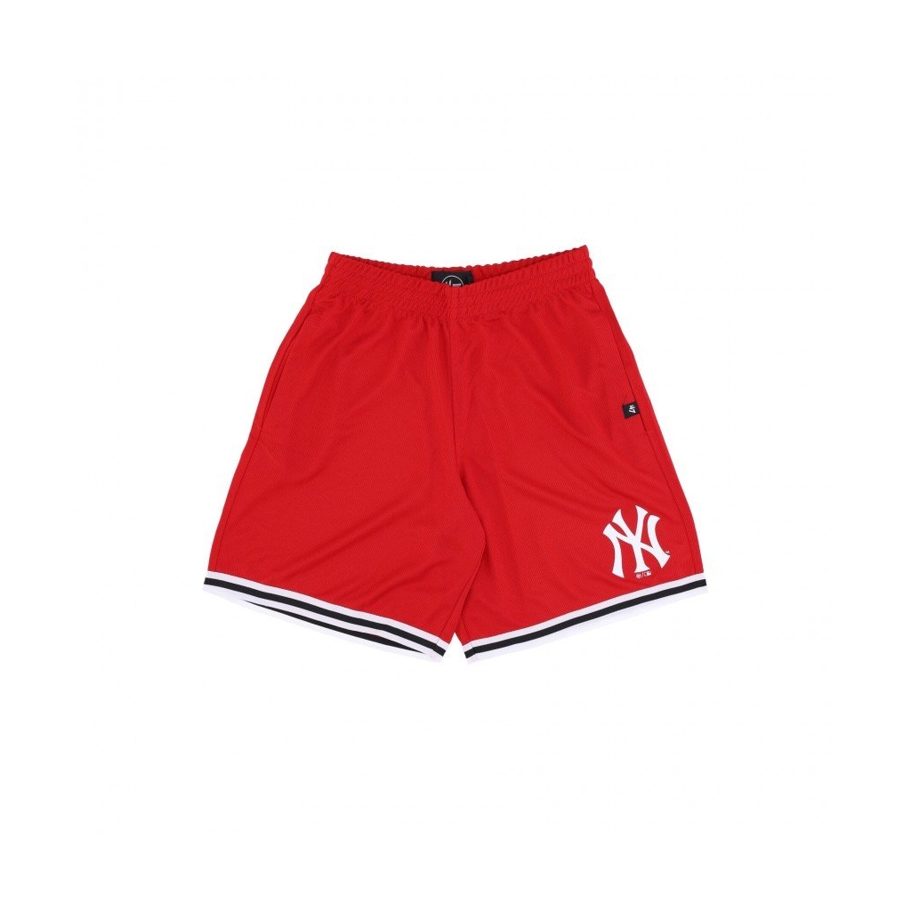 pantaloncino tipo basket uomo mlb back court grafton shorts neyyan RED