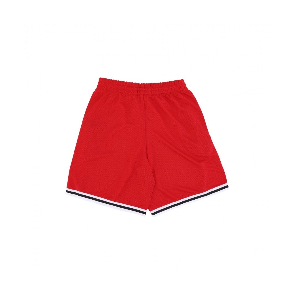 pantaloncino tipo basket uomo mlb back court grafton shorts neyyan RED